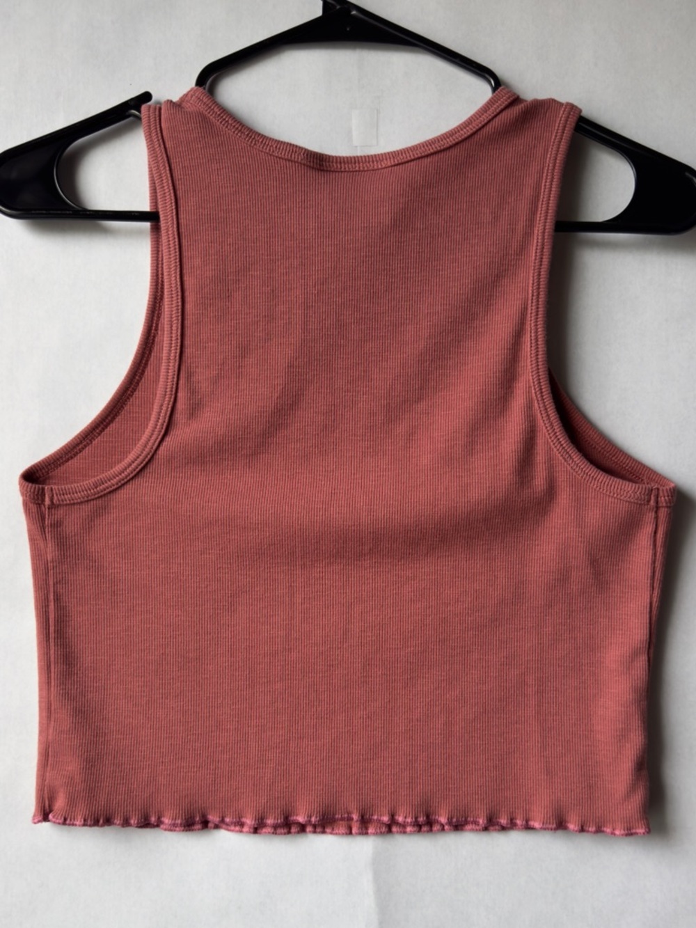 Champion Dusty Rose Ribbed Cropped Tank - Picture 4 of 5